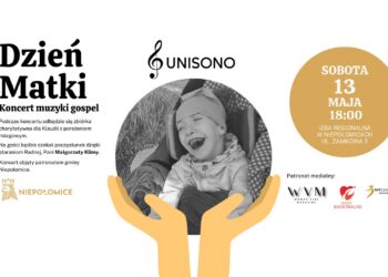 Koncert gospel Zespołu Unisono z okazji Dnia Matki w Niepołomicach