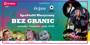 Spektakl Muzyczny bez Granic Zespołu Unisono w Teatrze Groteska